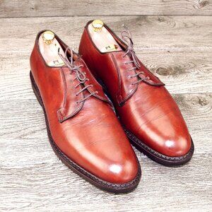 Allen Edmonds BADLANDS 12 EEE Wide Tan Saddle * add $15 new Cedar Trees